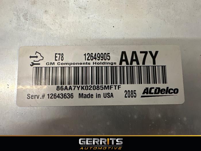 Computer Motormanagement van een Opel Meriva (B) 1.4 Turbo 16V ecoFLEX 2012