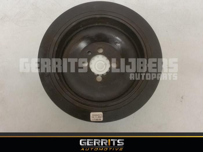 Gebruikte Krukas Poelie Saab 9-3 II Sport Sedan (YS3F) 1.9 TiD 16V Prijs € 21,98 Margeregeling aangeboden door Gerrits Automotive BV
