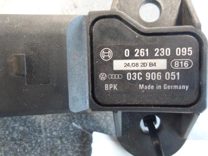 Gebruikte Map Sensor (inlaatspruitstuk) Volkswagen Golf Prijs € 35,00 Margeregeling aangeboden door Autodemontage van de Laar