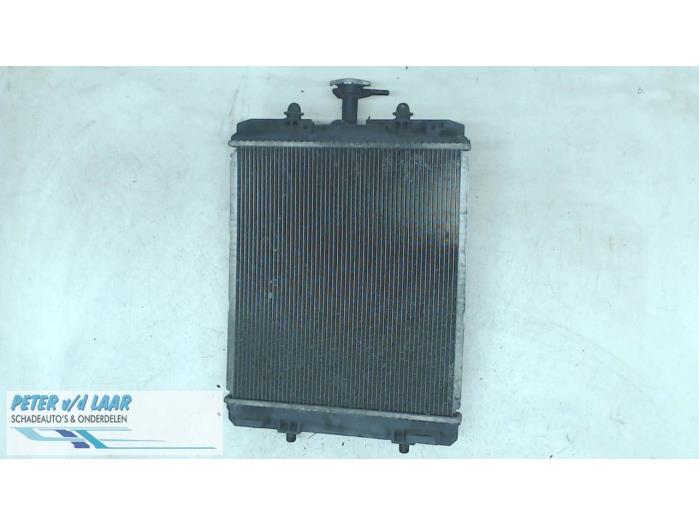 Gebruikte Radiateur Toyota Aygo (B10) 1.4 HDI Prijs € 35,00 Margeregeling aangeboden door Autodemontage van de Laar