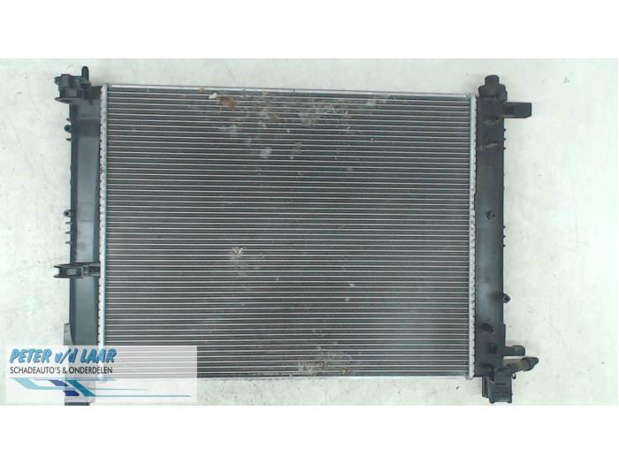 Gebruikte Radiateur Renault Megane IV (RFBB) 1.6 GT Energy TCe 205 EDC Prijs € 90,00 Margeregeling aangeboden door Autodemontage van de Laar