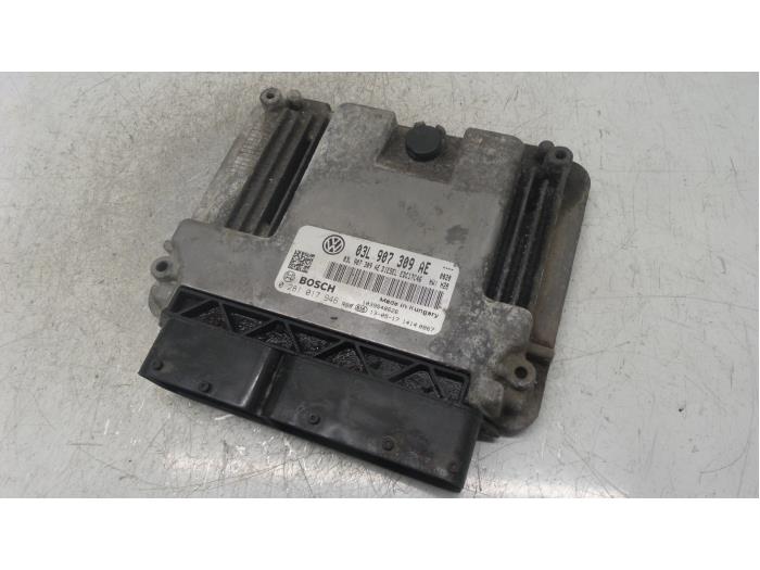 Gebruikte Computer Motormanagement Volkswagen Passat Variant (365) 2.0 TDI 16V 135 Prijs op aanvraag aangeboden door Autodemontage van de Laar