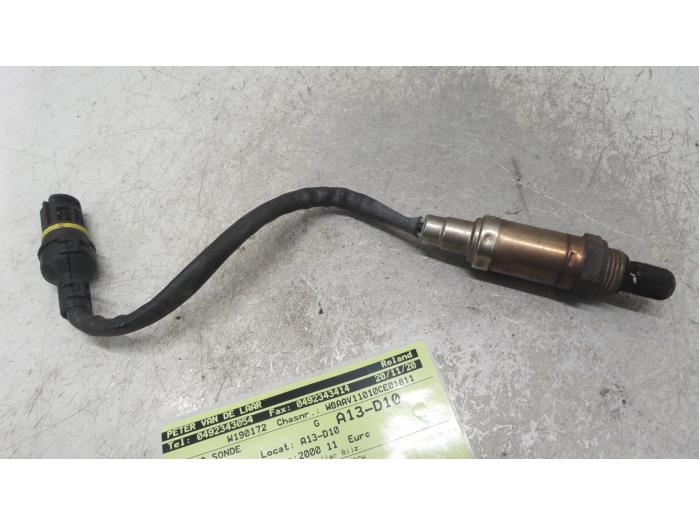 Gebruikte Lambda Sonde BMW 3 serie (E46/4) 320i 24V Prijs op aanvraag aangeboden door Autodemontage van de Laar