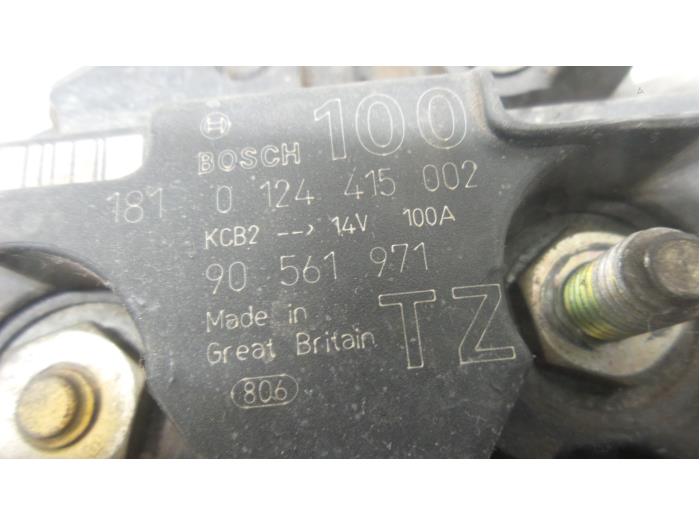 Gebruikte Dynamo Opel Astra G (F08/48) 1.6 Prijs € 50,00 Margeregeling aangeboden door Autodemontage van de Laar