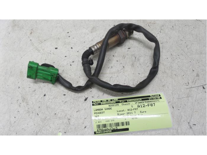 Gebruikte Lambda Sonde Peugeot 207/207+ (WA/WC/WM) 1.6 16V GT THP Prijs op aanvraag aangeboden door Autodemontage van de Laar