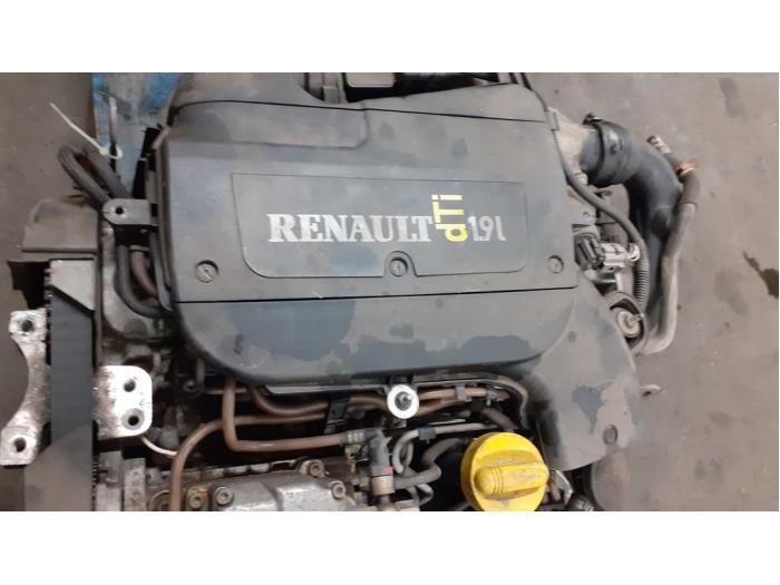 Motor van een Renault Kangoo Express (FC) 1.9 dTi; 1.9 dCi 2001