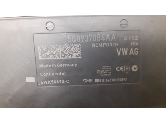 Module Bodycontrol van een Volkswagen Golf VII (AUA) 1.4 TSI 16V 2013