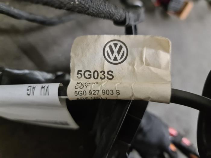 Elektrische Bedrading Compleet van een Volkswagen Golf VII (AUA) 2.0 TDI 16V 2016