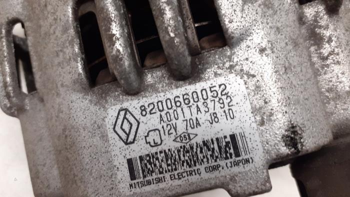 Alternator van een Dacia Logan MCV I (KS) 1.4 2009