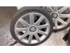 Sportvelgenset + banden van een Seat Ibiza IV (6J5) 1.2 TDI Ecomotive 2010