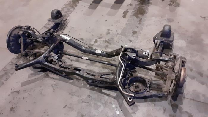 Gebruikte Achteras voorwielaandrijving Volkswagen Golf VII (AUA) 1.4 TSI 16V Prijs € 250,00 Margeregeling aangeboden door Autodemontage van de Laar