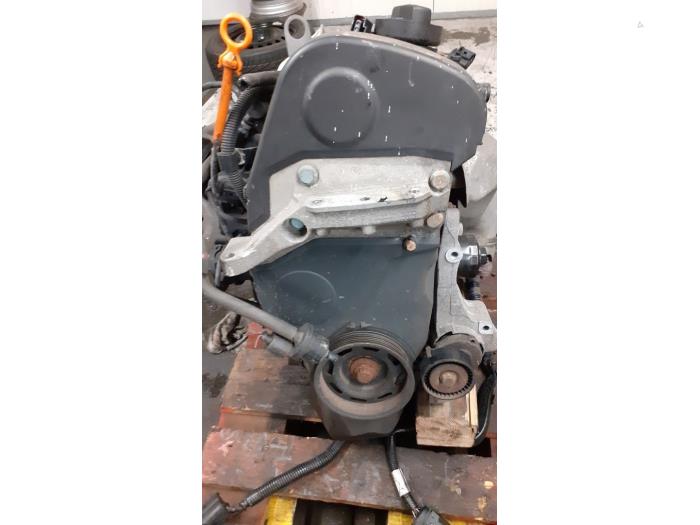 Gebruikte Motor Seat Ibiza III (6L1) 1.4 16V 75 Prijs € 400,00 Margeregeling aangeboden door Autodemontage van de Laar