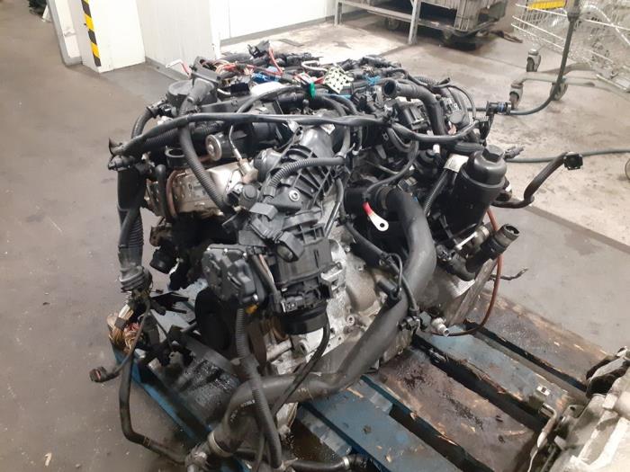 Motor van een BMW 5-Serie 2015