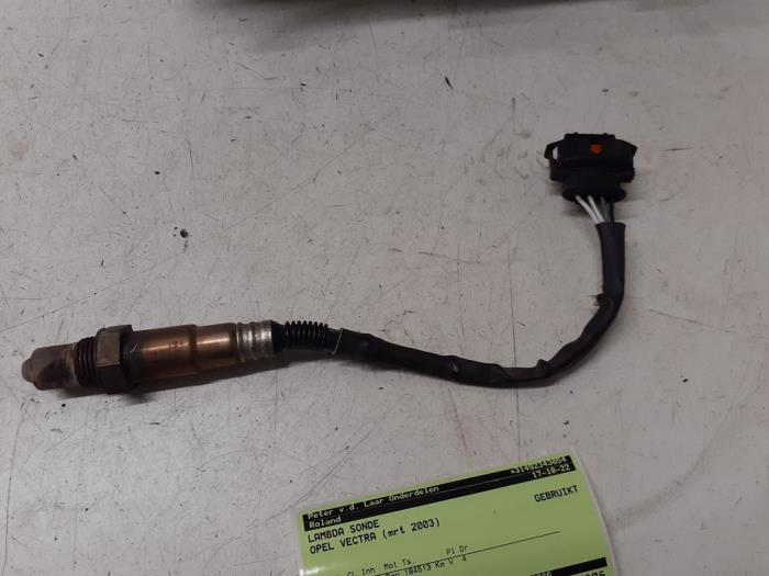 Gebruikte Lambda Sonde Opel Vectra C GTS 3.2 V6 24V Prijs € 40,00 Margeregeling aangeboden door Autodemontage van de Laar