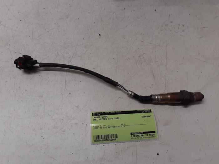 Gebruikte Lambda Sonde Opel Vectra C GTS 3.2 V6 24V Prijs € 40,00 Margeregeling aangeboden door Autodemontage van de Laar