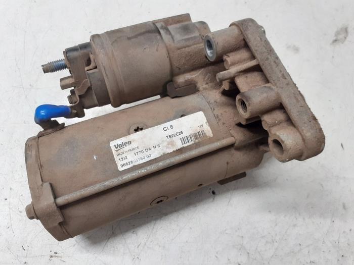 Gebruikte Startmotor Peugeot Partner (GC/GF/GG/GJ/GK) 1.6 HDI 90 Prijs € 60,50 Inclusief btw aangeboden door Autodemontage van de Laar