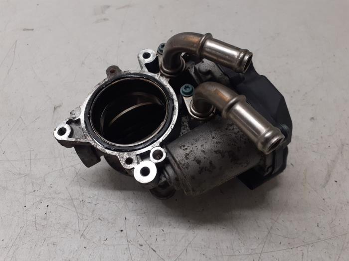 Gebruikte Gasklephuis Volkswagen Polo VI (AW1) 1.6 TDI 16V 95 Prijs € 40,00 Margeregeling aangeboden door Autodemontage van de Laar