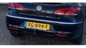 Gebruikte Bumper achter Volkswagen CC (358) 2.0 TDI 16V Prijs € 650,00 Margeregeling aangeboden door Autodemontage van de Laar