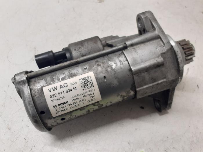 Gebruikte Startmotor Volkswagen Golf VII (AUA) 2.0 R 4Motion 16V Prijs € 50,00 Margeregeling aangeboden door Autodemontage van de Laar