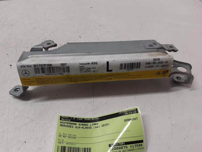 Mercedes GLAKlasse Achterbank airbags links voorraad