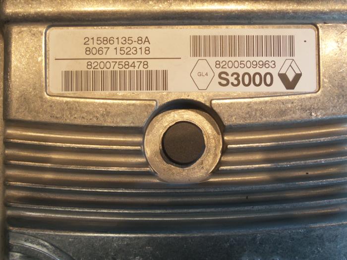 Gebruikte Computer Motormanagement Renault Scénic II (JM) 2.0 16V Turbo Prijs € 250,00 Margeregeling aangeboden door Autodemontage van de Laar