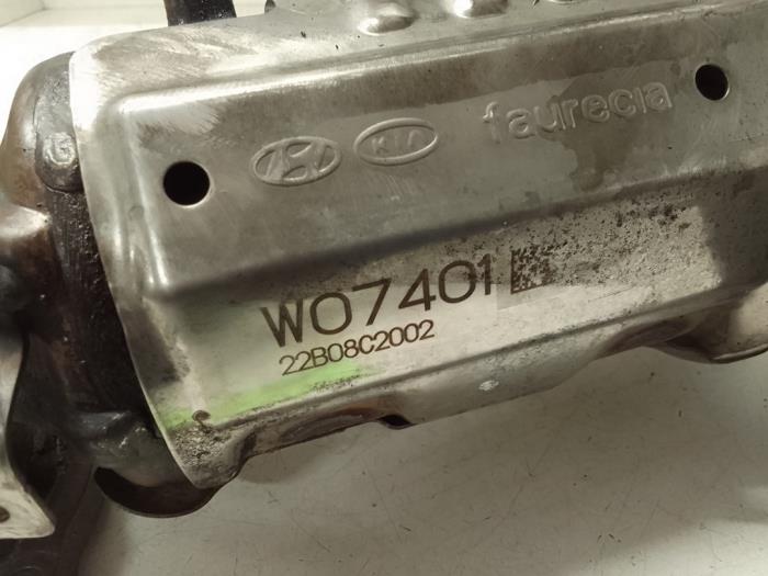 Katalysator van een Kia Rio IV (YB) 1.0i T-GDi 100 MHEV 2022