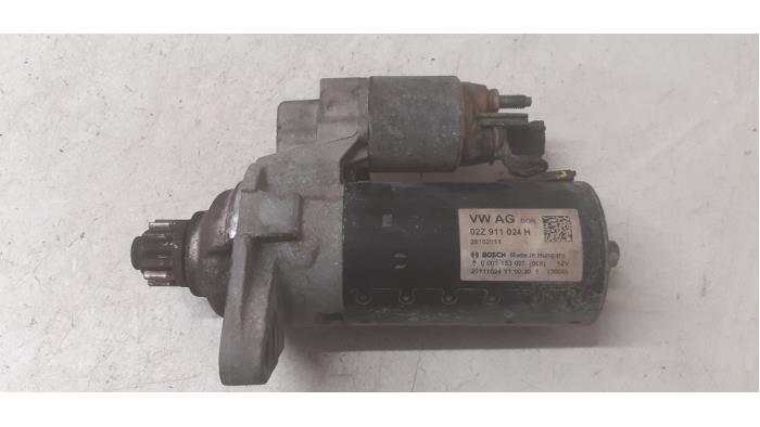 Startmotor van een Seat Ibiza ST (6J8) 1.2 TDI Ecomotive 2012