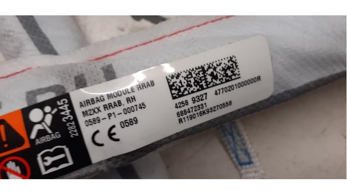 Hemel Airbag van een Opel Karl 1.0 12V 2019