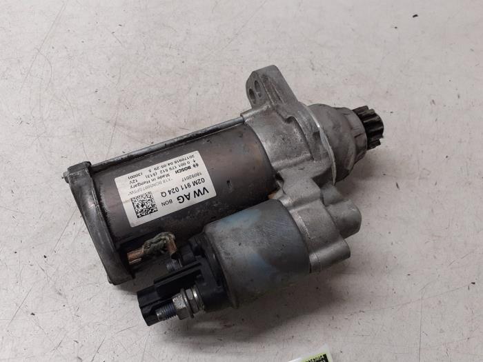 Gebruikte Startmotor Skoda Fabia III (NJ3) 1.0 TSI 12V Prijs € 50,00 Margeregeling aangeboden door Autodemontage van de Laar