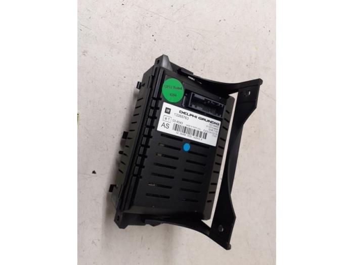 Display Interieur van een Opel Corsa D 1.2 16V 2007