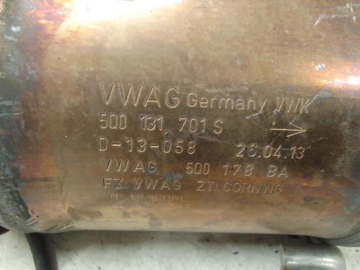 Gebruikte Katalysator Volkswagen Golf VII (AUA) 1.2 TSI 16V Prijs € 250,00 Margeregeling aangeboden door Autodemontage van de Laar