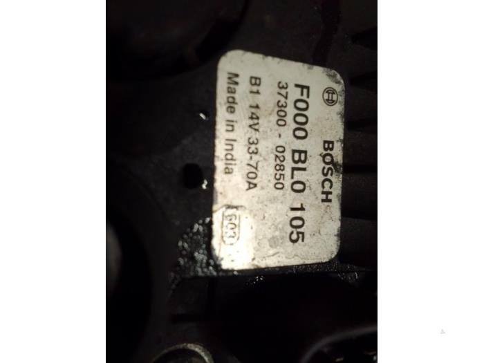 Dynamo van een Hyundai i10 (F5) 1.1i 12V 2012