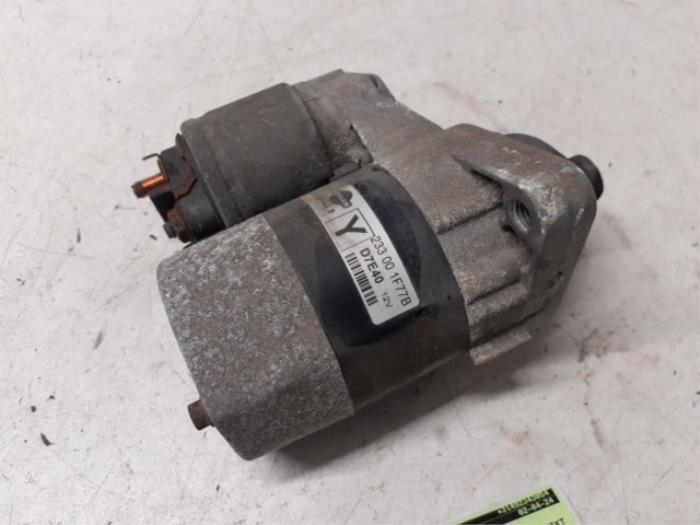 Gebruikte Startmotor Nissan Note (E11) 1.4 16V Prijs op aanvraag aangeboden door Autodemontage van de Laar