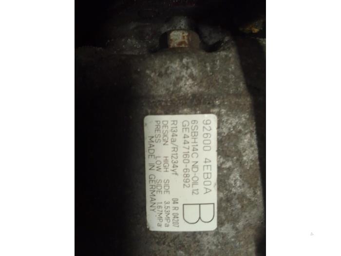 Gebruikte Aircopomp Nissan Qashqai (J11) 1.2 DIG-T 16V Prijs € 100,00 Margeregeling aangeboden door Autodemontage van de Laar