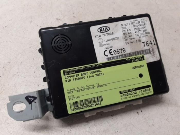 Gebruikte Computer Body Control Kia Picanto (TA) 1.2 16V Prijs op aanvraag aangeboden door Autodemontage van de Laar