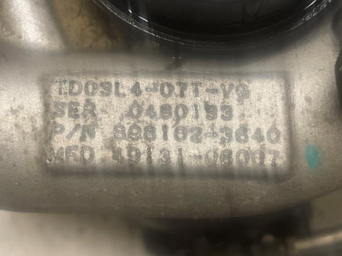 Gebruikte Turbo Opel Meriva (A) 1.7 CDTI 16V Prijs € 150,00 Margeregeling aangeboden door Autodemontage van de Laar