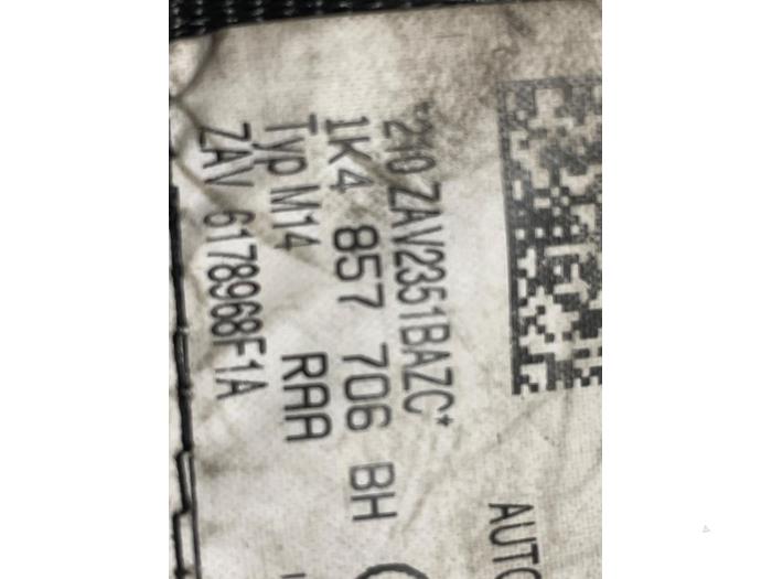 Airbag Set+Module van een Volkswagen Golf VI Variant (AJ5/1KA) 2.0 GTD 16V 2011