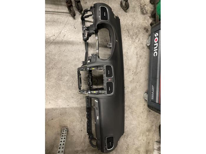 Airbag Set+Module van een Volkswagen Golf VI Variant (AJ5/1KA) 2.0 GTD 16V 2011