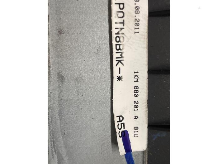 Airbag Set+Module van een Volkswagen Golf VI Variant (AJ5/1KA) 2.0 GTD 16V 2011