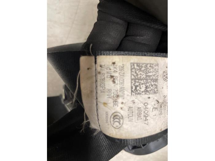 Airbag Set+Module van een Volkswagen Golf VI Variant (AJ5/1KA) 2.0 GTD 16V 2011