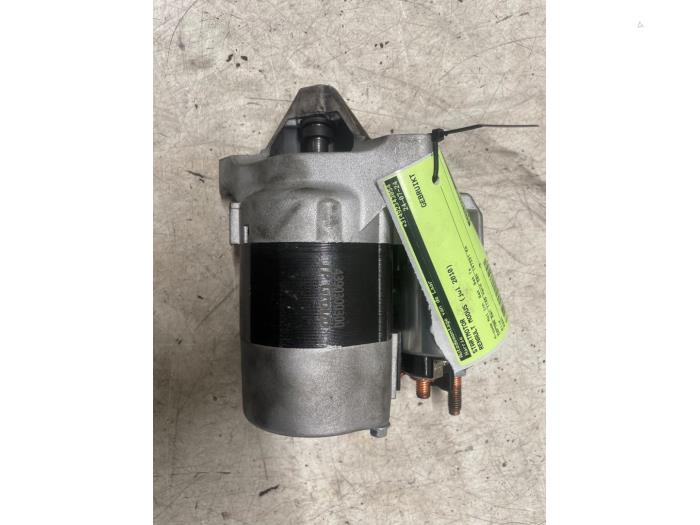 Gebruikte Startmotor Renault Modus/Grand Modus (JP) 1.2 16V TCE 100 Prijs € 35,00 Margeregeling aangeboden door Autodemontage van de Laar