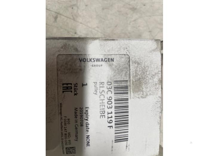 Gebruikte Dynamo poelie Volkswagen Passat Prijs op aanvraag aangeboden door Autodemontage van de Laar