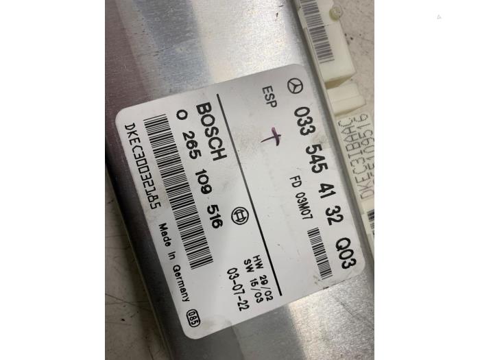 Esp computer van een Mercedes-Benz E (W211) 2.2 E-220 CDI 16V 2003