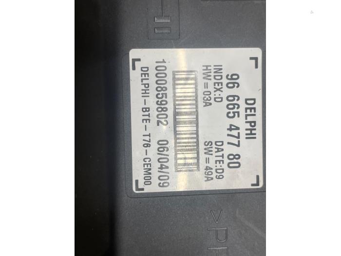 Cabriokap computer Peugeot 308 CC (4B), 2009 / 2015 1.6 16V THP 150, Cabrio, Benzine, 1.598cc, 110kW (150pk), FWD, EP6DT; 5FX, 2009-06 / 2014-12, 4B5FXH (Gebruikt)