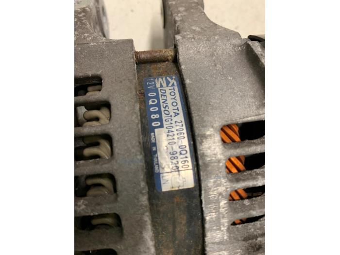 Dynamo van een Peugeot 108 1.0 12V VVT-i 2019