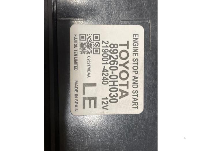 Gebruikte Start/Stop computer Peugeot 108 1.0 12V VVT-i Prijs € 50,00 Margeregeling aangeboden door Autodemontage van de Laar
