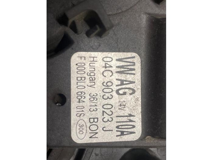 Gebruikte Dynamo Volkswagen Up! (121) 1.0 12V 75 Prijs € 50,00 Margeregeling aangeboden door Autodemontage van de Laar