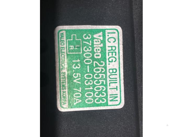 Gebruikte Dynamo Hyundai i20 1.2i 16V Prijs € 35,00 Margeregeling aangeboden door Autodemontage van de Laar