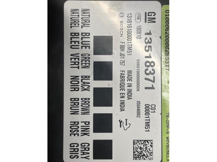 Gebruikte Computer Body Control Opel Astra Mk.7 1.6 CDTI 16V Prijs € 50,00 Margeregeling aangeboden door Autodemontage van de Laar