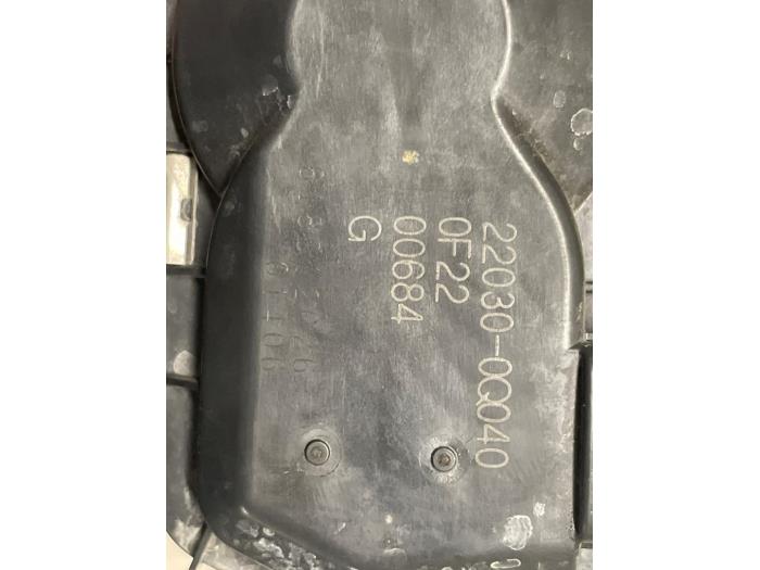 Gebruikte Gasklephuis Peugeot 108 1.0 12V VVT-i Prijs € 30,00 Margeregeling aangeboden door Autodemontage van de Laar